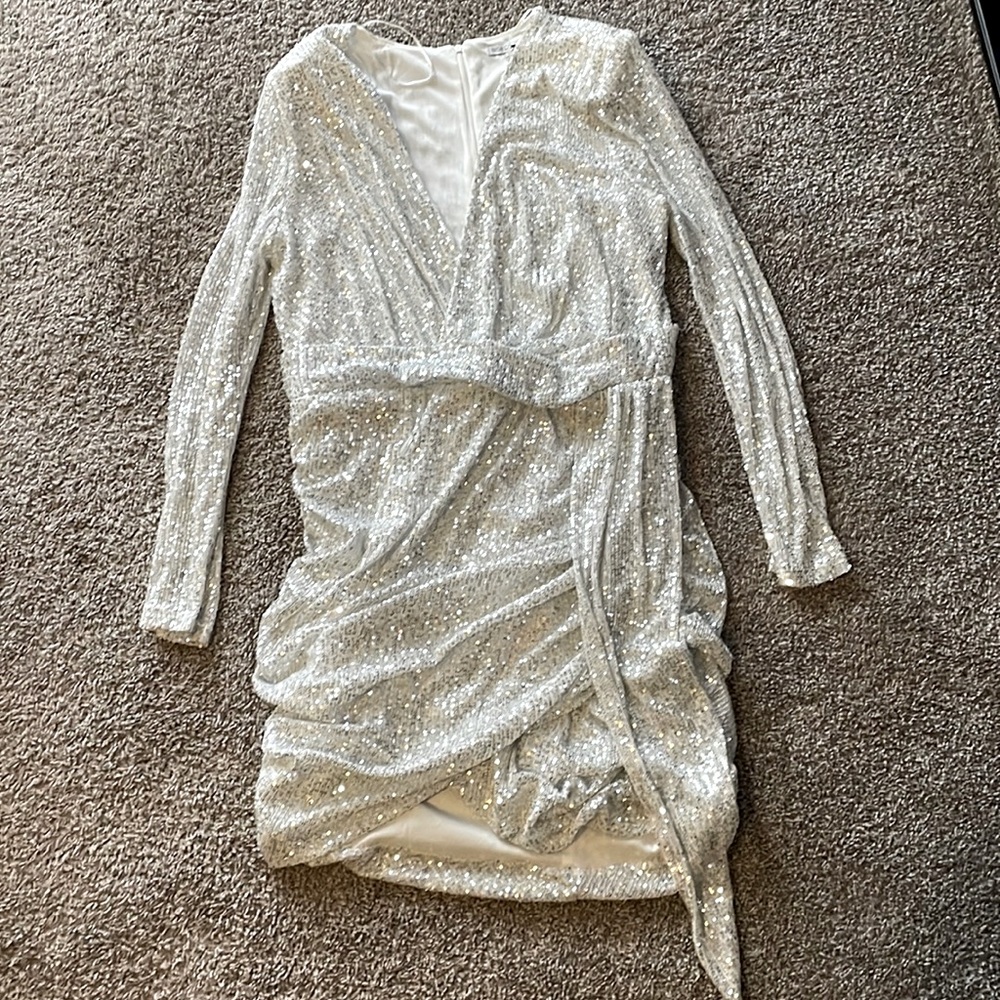 Fashion nova size 1X sparkly dress! Perfect for bachelorette party!